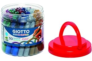 Giotto Decor Glitter Glue 10,5 Ml. Bote 50 Uds.