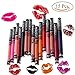 Weisy 15 Colors Matte Liquid Lipstick Set Waterproof Velvet & Mist Lip Gloss Kit Gifts for Women
