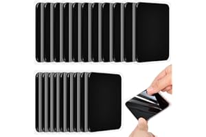 Kleemeiero Lot de 20 patins antidérapants pour voiture - 7,5 x 6,5 x 0,3 cm - Nano Gel - Lavables - Réutilisables - Pour support et protection contre les rayures