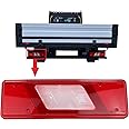 BIAREN Rear Tail Light Lamp Lens Left For Ford Transit Mk8 Tipper Pick-Up Chassis Cab (2014 Onwards) 1831334 BK3113293AA
