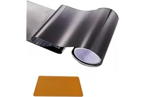 AARTNER Autofenster Sonnenschutzfolie, 150cm x 20cm Fensterfolie Streifen Allmähliche Farbe Frontscheibe Folien, Auto Sonnenblende Fenster Solar Auto FrontscheibeTönungsstreifen Aufkleber (Schwarz)