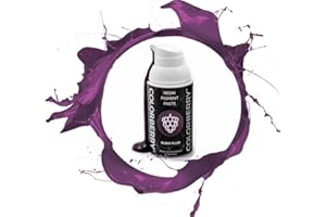 COLORBERRY Pigmentpaste – Epoxidharz Farbe für Resin Kunst I Hochpigmentierte Epoxy Resin Farbe für Kunstharz zur Schmuckherstellung DIY Kunsthandwerk I Konzentrierte Epoxidharz Farben (Rubin Plum)