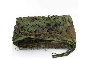 Royaliya Tarnnetz Camouflage Netz Jagd 3x5m Bundeswehr Waldlandschaft Sonnenschutz Tarnung Netz Freizeit Camping Outdoor