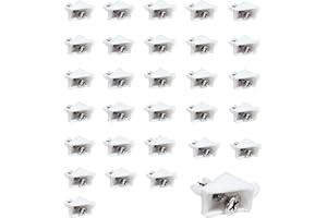 JUGGPENG Bodenträger 30 Stück 101558 passend als Ersatzteil für IKEA Regalbodenträger PAX, KOMPLEMENT Bodenhalter Weiß Einlegeboden Halter