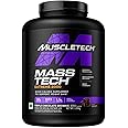 MuscleTech Veg Mass Gainer-Triple Chocolate Brownie (3Kg Powder(10 Servings)-MassTech Extreme 2000 High Protein Food For Weight Gainer (30g Protein, 1073 Kcal,1.5g Creatine & Added Vitamin,Minerals)