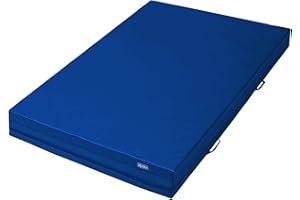 ‎ALPIDEX ALPIDEX Weichbodenmatte Matte Turnmatte Fallschutz 200 x 100 x 20 cm mit Anti-Rutschboden und Tragegriffen