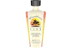 ED HARDY ONTODEX Caribbean Cool, Natural Bronzer, Tanning Lotion with Jamaican Black Castor Oil 11 Ounce.