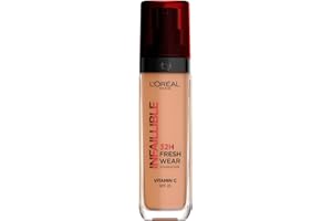 ‎L'ORÉAL PARIS L'Oréal Paris Makijaż, wodoodporny i trwały, płynny podkład z LSF 25, Infaillible 32H Fresh Wear Make-up nr 320 Toffee, 30 ml