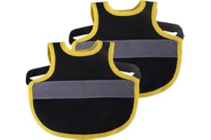 2Pcs Huhn Weste, WideSmart Hühnersattel Reflective Vest für Huhn - Pet Kleidung Geflügel Henne Sattel Schürze Federschutz Schürze Schutz Rückenschutz Jacke