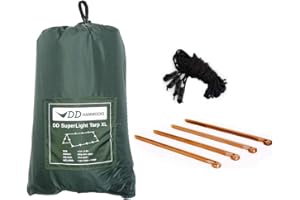 DD Hammocks - DD SuperLight Tarp XL - Waterproof And Lightweight Extra Large Tarpaulin For Group Shelter Bushcraft Camping