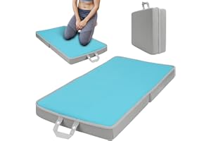Brynnl Garden Kneeling Pad,Comfort Kneeler for Gardening Work Extra Large Multi Use Durable Thick Memory Foam Cushion Kneel Mat with Shock Absorbing EVA Foam (Grey)