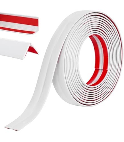 6M vinyl buitenhoekversiering zelfklevende PVC-tegelrandstrip voor wand- en tegelranden, schil en plak meubels coner decoratie externe coner sierlijst, zilver