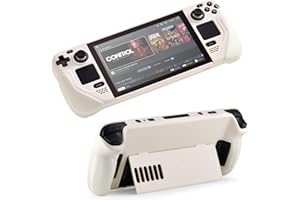 UYIYE Protective Case for Steam Deck - Kickstand Case for Steam Deck- Reliable Accessories for Steam Deck White