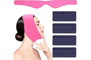 FAOKZE Kompres chłodzący ząb mądrości, podkładki chłodzące do zębów mądrości, poduszka chłodząca do twarzy po zębie, zimny, ciepły kompres (różowy, M)