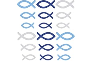 REYOK Lot de 180 décorations de poissons en bois en forme de poisson pour loisirs créatifs, travaux manuels, bricolage, décoration pour maison, baptême, fête, thème de mer, bricolage en bois