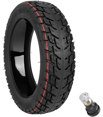 JTLB Roue Avant De Scooter 10" 60/70-6,5 Avec Pneu De Rechange Pour Scooter électrique Ninebot 9 G30