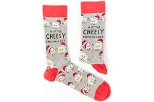 Urban Eccentric Unisex Cheesy Xmas Gift Christmas Socks | Gift | 1 Pair | Cotton Rich Socks | Premium Socks | Novelty | Gifts
