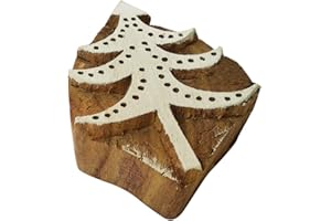 Royal Kraft Wooden Stamps DIY Fabric, Textile, Clay, Pottery, Paper, Henna Printing Blocks THGtag041