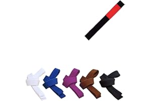 mmasport Cintura BJJ Belt Jiu Jitsu Kimono - gi 100% Cotone 6 mm