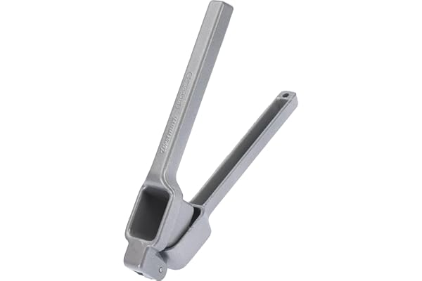 Westmark Vitlökspress, Kompact, Längt: 15,2 cm, Aluminium, Biopress, Silver, 30102260