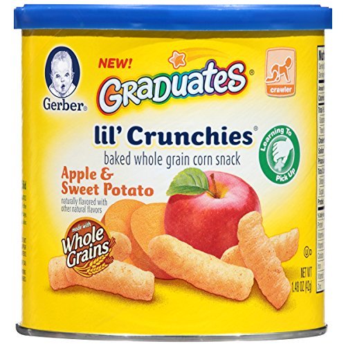 Preisvergleich Produktbild Gerber Graduates Lil' Crunchies, Apple Sweet Potato, 1.48 Ounce (Pack of 6) by Gerber Graduates [Foods]