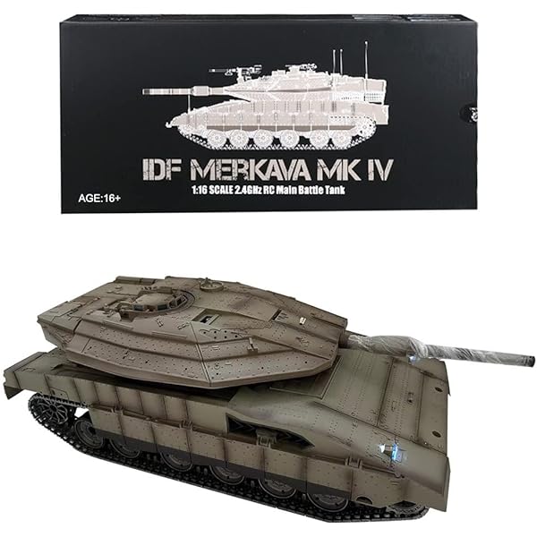 HOOBEN 1/10 Merkava Israel Main Battle Tank RC RTR Military, 51 OFF