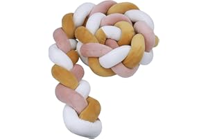 IIQI® Cuscino Intrecciato per Chi Dorme sul Fianco, Letto a ​Treccia Cuscino, Cuscino decorativo, cuscino coccoloso soffice intrecciato (A8,150cm)