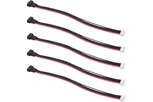 OliRC 5 St. JST-XH 4S 20 cm 22awg Lipo Balance Draht Verlängerungs Silikon Kabel Führen für RC Batterie ladegerät (C134-5)