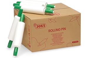 Jovi - Caja con 25 Rodillos de modelaje Ideal para plastilina (155R/25)