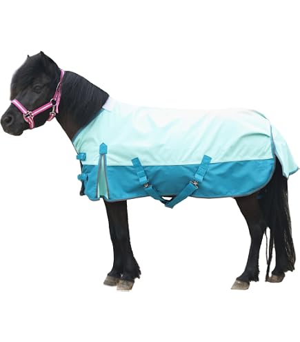Couverture Cheval Outdoor Catago Endurance 1680D – 150g – Noir – 155 Cm