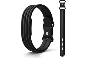 AmaltHryse Silicone Band for Fitbit Air, Breathable Sport Strap | Soft, lightweight, skin-friendly. Waterproof for swim, workout, sleep. Fits Google Fitbit Air. Multi-color for men & women