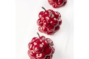 Dinara Kasko Mini Cherry silikonowa forma do pieczenia. Geometryczna silikonowa forma 3D do ciasta lub musu, 4 szt. od światowej sławy cukiernika Dinara Kasko