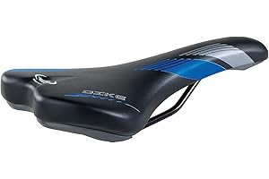 CUCUBA Montegrappa Dike - Sillín de bicicleta de ecopiel para uso Off Road Ebike MTB Gravel Enduro relleno de espuma viscoelástica