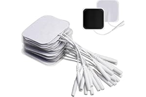 LFCFBH 20 PCS TENS Machine Pads, TENS Unit Replacement Pads Compatible with TPN Lloyds Tenscare Neurotrac Auvon TENS Machines, 50x50mm