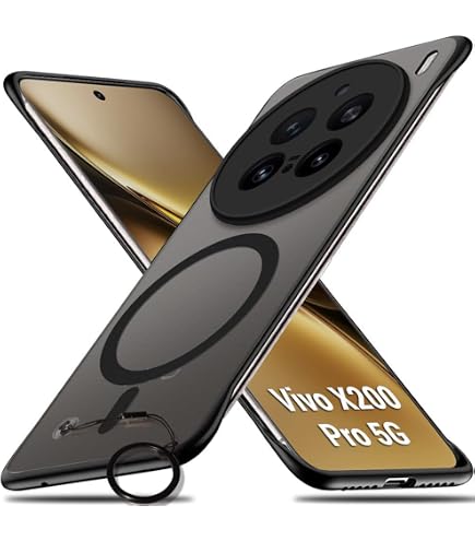 TheGiftKart Hybrid Ultimate Slim Back Case Cover for Vivo X200 Pro