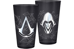 ABYSTYLE - Assassin'S Creed - Vidrio XXL - 500 ml - Asesino - Lámina metálica