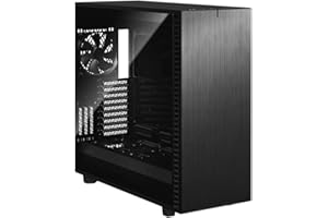 Fractal Design Define 7 XL Black Brushed Aluminum/Steel E-ATX Silent Modular Tempered Glass Window Full Tower Computer Case