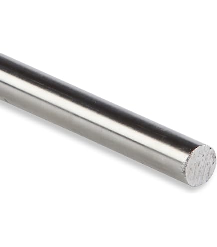 Barre Ronde En Acier Inoxydable AISI 304 - Diamètre 2 Mm, Longueur 1 Mètre, Pour Bricolage, Modélisme, Décoration