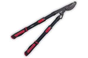 S. KUNDE & SOHN GERMANY S.Kunde & Sohn – GS 220 Telekopastschere mit Direktübersetzung, Bypass Astschere, Baumschere, Heckenschere, Rostfreies Baumschnitt Werkzeug, Schneidekopf Ø40mm – ovale Teleskoparme 680–930mm