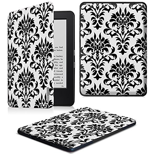 Kindle (7.Gen 2014 Modell) Hülle Case - Fintie Ultra Slim Lightweight Schutzhülle Tasche Etui Cover - Die dünnste und leichteste Hülle für Amazon Kindle (nur geeignet für Kindle 2014 Modell mit Touchscreen), Gotik