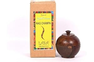 Lasa Solid Perfume 100% Natural & Pure Body Perfume for Men & Women (NAG CHAMPA)
