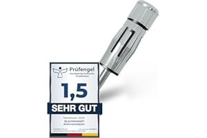 BlackNugget® Antennenadapter Autoradio DIN - ISO - Antennenstecker Stecker Buchse - Antennen Adapter Universal Radioadapter Auto KFZ Antenne - 1 Stück