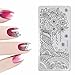 Produktbild Ca. 12 * 6 cm Nail Art Stamper Gel Tipps DIY Stanzen Zeichnung 3D Bild Vorlage (C)