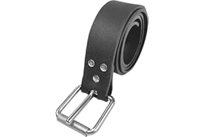 Sea frogs Ceinture de poids pour plongée libre Marseillaise en caoutchouc de qualité supérieure avec boucle à dégagement rapide 135 cm (Noir)