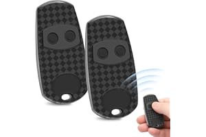 WEPAI Lot de 2 télécommandes pour Top 432EV / 432NA / 432EE / 432A / 432M / 432S T432-433 MHz - pour ouvre-Porte de Garage