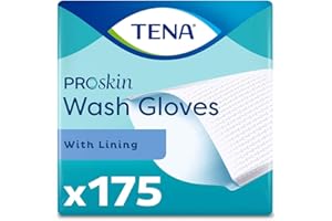 Gants de toilette plastifiés - Tena