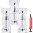 GIEMSON Wine Bottle Protector 50 Packs Inflatable Air Column Packaging Bubble Bag for Luggage, Airplane Travel, Transport, Safety Shipping