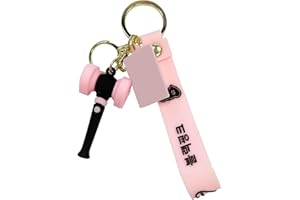 Ubephant Porte-Clés Blackpink, Porte Clef Blackpink, Blackpink Keychain, Blackpink Porte-Clés Accessoires de Cartable Avec Signe de Soutien Porte-Clés Accessoires Décoration d'Ornement