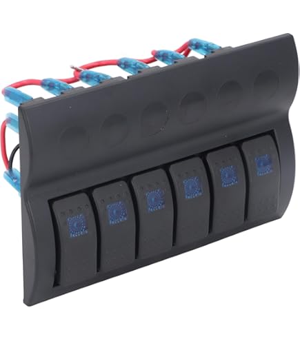 Pannello 5 Interruttori OSCULATI - Colore Grafite, Per Barche E Imbarcazioni - Foto 9