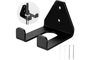 MCBLAST Supporto per Bilanciere Olimpico da Parete, Supporto Verticale per Bilanciere Sospeso, Rack da Palestra Montato Verticale, Rack Gancio da Parete Salvaspazio per Bilancieri da Palestra, con Viti